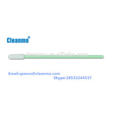 Cleanroom Midrofiber/Polyester/Dacron Swab for sensor cleaning